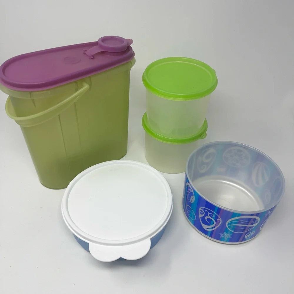 Vintage Tupperware lot 5 pcs